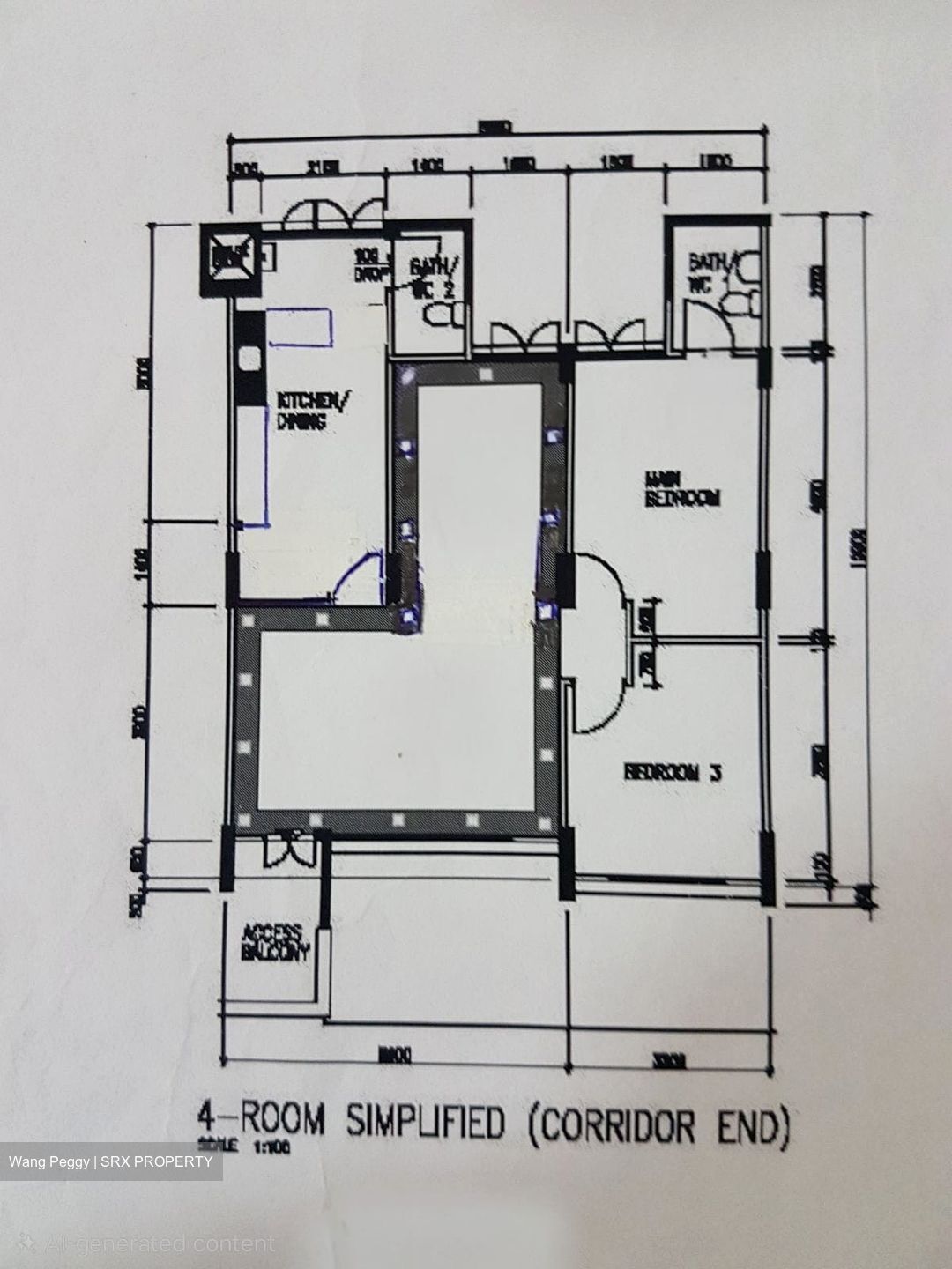 Blk 207 Serangoon Central (Serangoon), HDB 4 Rooms #603128791